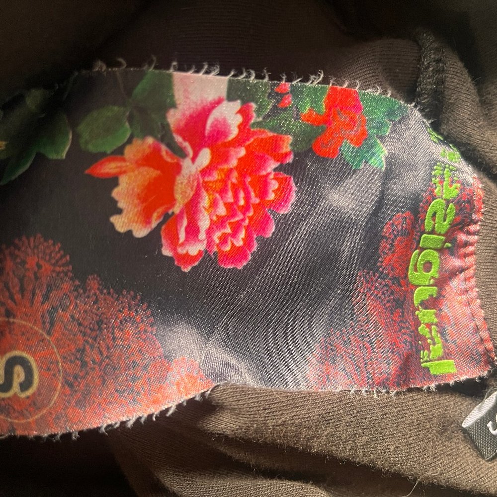 Groovy dESIGUAL black and grey paisley Skirt